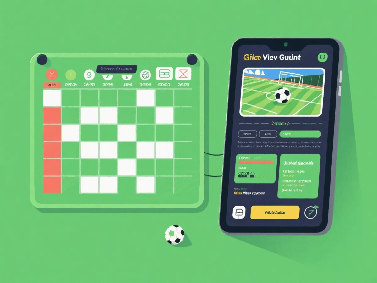 世界杯赛程与直播导航示意